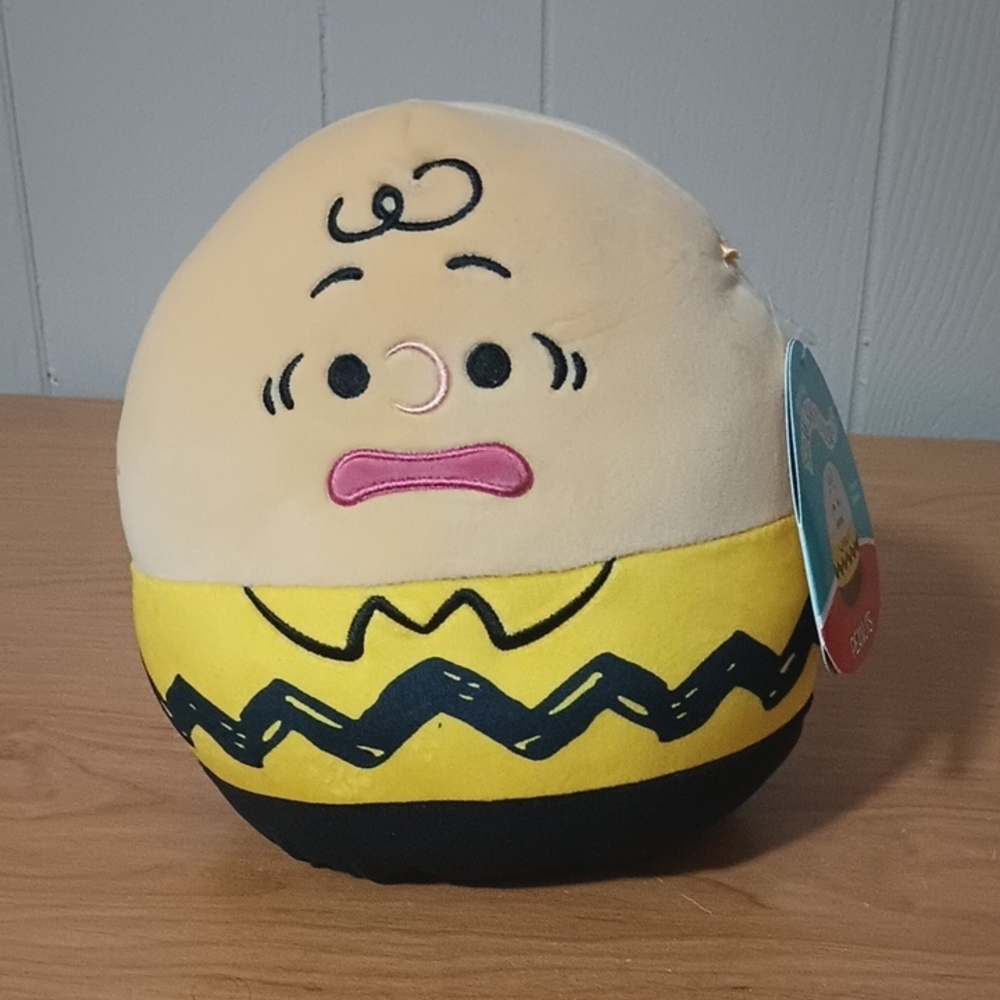 Charlie Brown Squishmallow NWT